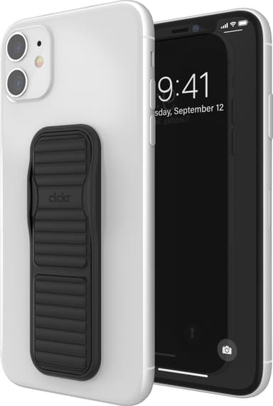 CLCKR mobiltelefongrepp (Pebbled Black)