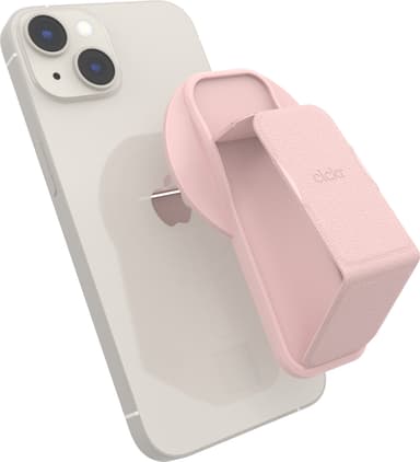 CLCKR MagSafe mobiltelefongrepp (rosa)