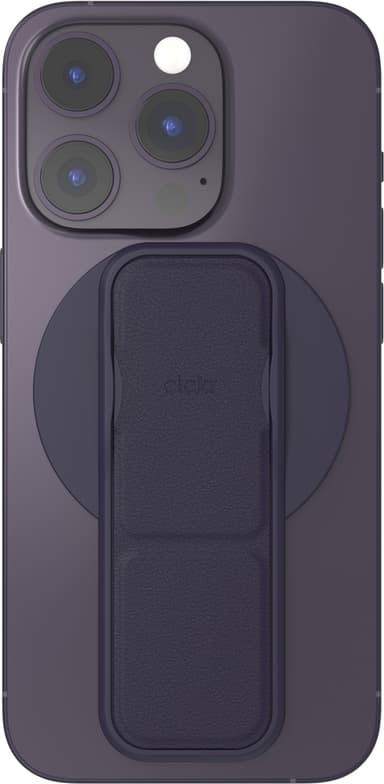 CLCKR MagSafe mobiltelefongrepp (mörklila)