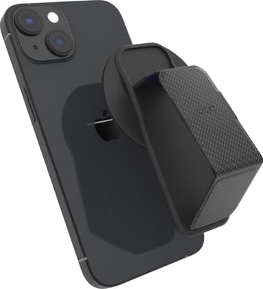 CLCKR MagSafe mobiltelefongrepp (Carbon Black)