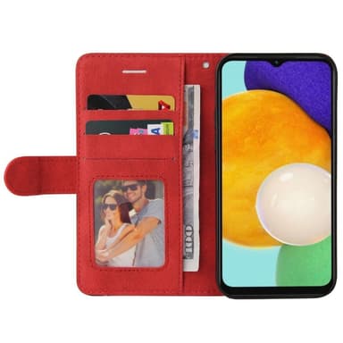 KT Plånboksfodral till Samsung Galaxy A14 5G - Röd/Svart