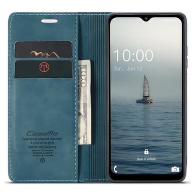 CASEME Plånboksfodral Samsung Galaxy A14 - Blå