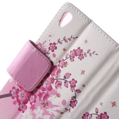 Sony Xperia Z5 Plum Blossom Plånboksfodral