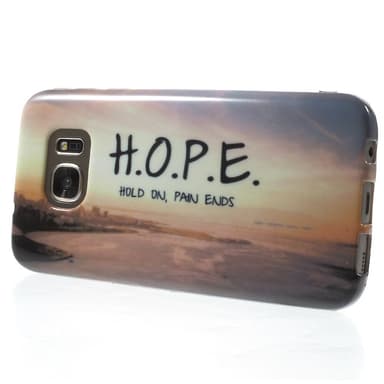 Samsung Galaxy S7 TPU skal - Hope On Pain Ends