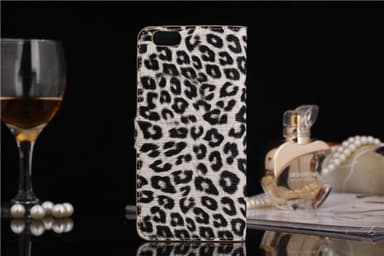 Iphone 6 Plus 5.5"" Plånboksfodral / Fodral Leopard