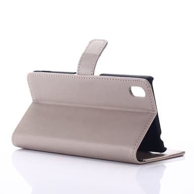 Sony Xperia M4 Aqua Plånboksfodral Beige