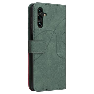 KT Plånboksfodral till Samsung Galaxy A14 5G - Grön/Röd