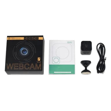 WiFi Minikamera HD 1080P Night Vision Trådlös övervakningskamera