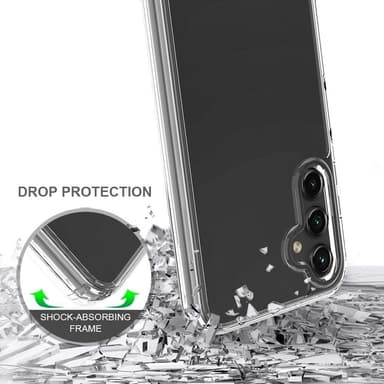För Samsung Galaxy A14 5G TPU + Akryl Anti-dropp Fodral Skal