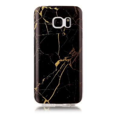 MTK Samsung Galaxy S7 SM-G930 TPU Marmor - Svart