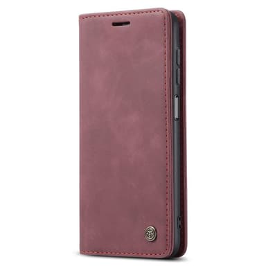 CASEME Plånboksfodral Samsung Galaxy A14 - VinRöd