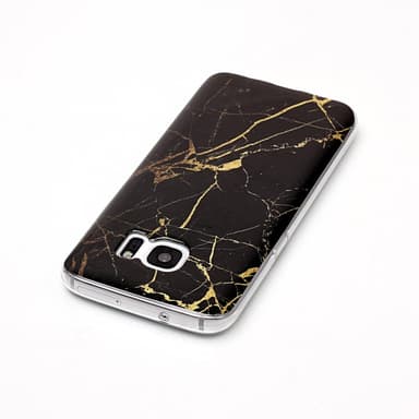 MTK Samsung Galaxy S7 SM-G930 TPU Marmor - Svart
