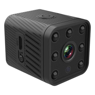WiFi Minikamera HD 1080P Night Vision Trådlös övervakningskamera
