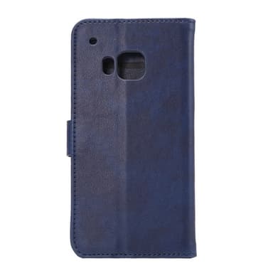 HTC ONE M9 Stilrent plånboksfodral MörkBlå