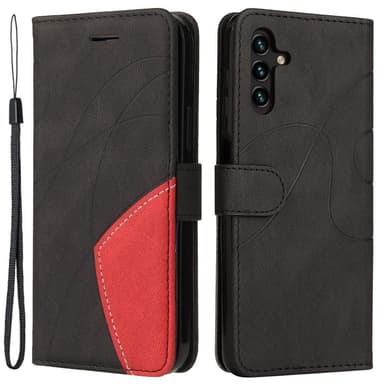 KT Plånboksfodral till Samsung Galaxy A34 5G - Svart/Röd