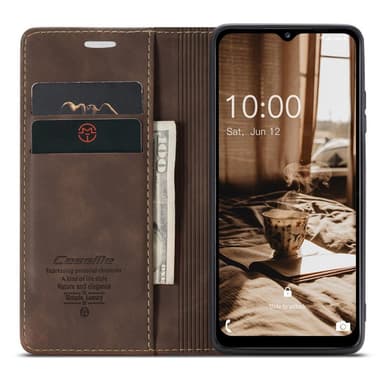 CASEME Plånboksfodral Samsung Galaxy A14 - Coffee