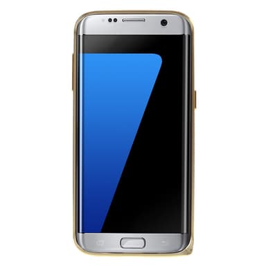 Samsung Galaxy S7 Edge LOVE MEI Aluminium Bumper Guld