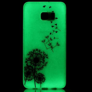 Samsung Galaxy S7 Edge Skal Glow in the dark - Fly Dandelion