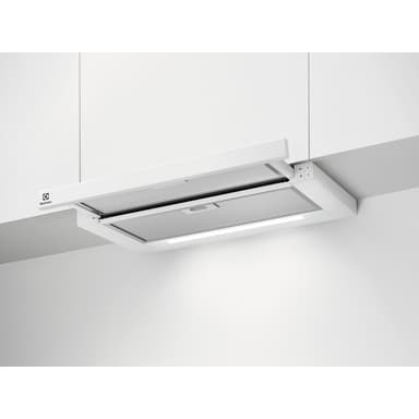 Electrolux Serie 600 Utdragbar Köksfläkt LFP616W (Vit 60cm)
