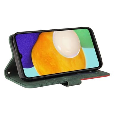KT Plånboksfodral till Samsung Galaxy A34 5G - Grön/Röd
