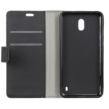 Nokia 2 Plånboksfodral - Svart