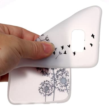 Samsung Galaxy S7 Edge Skal Glow in the dark - Fly Dandelion