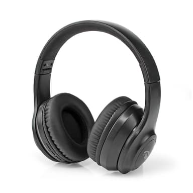 Trådlösa Over-Ear hörlurar | Maximal batteritid: 16 timmar | Inbygd mikrofon | Tryck på Kontroll | Brusreducering | Stöd för röststyrning | Volymkontroll | Svart