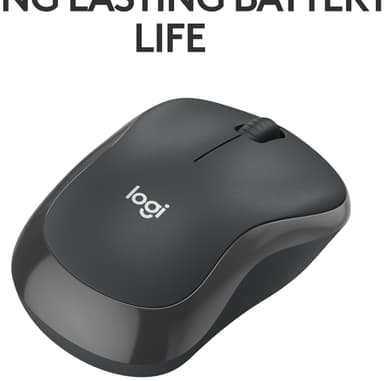 Logitech M240 Silent Bluetooth trådlös mus (svart)