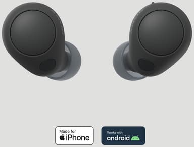 Sony WF-C700N true wireless in-ear hörlurar (svart)