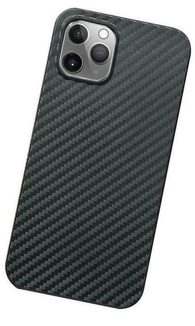Mobilskal till iPhone 13  Pro med kolfiber look, Svart