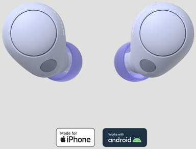 Sony WF-C700N true wireless in-ear hörlurar (lavender)