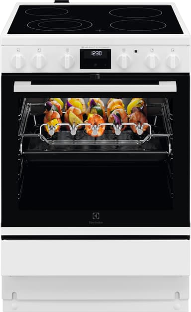 Electrolux Serie 600 Keramikspis LKR66449SW (60cm 400 volt)