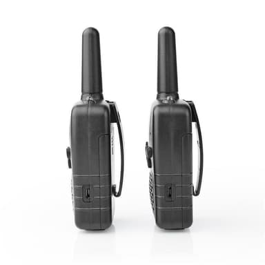 Walkie talkie | Räckvidd 10 km | 8 kanaler | VOX | Laddningsbara