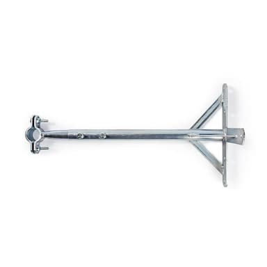 Satellitväggfäste | Mastdiameter: 32 - 42 mm | 550 mm väggavstånd | Stål