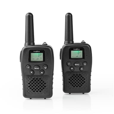 Walkie talkie | Räckvidd 10 km | 8 kanaler | VOX | Laddningsbara