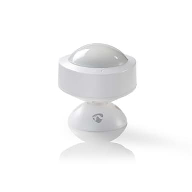 Nedis SmartLife Smartrörelsesensor | Wi-Fi | Batteridriven / Strömadapter | Detektorvinkel: 120 ° | Detektorområde: 10.0 m | Vit