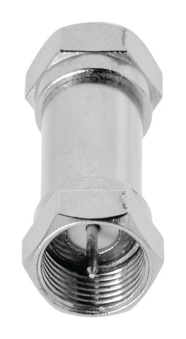 Valueline Antennkoppling, F-hane - F-hane, metall, 10 styck (VLSP41941M)