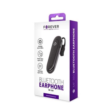 Forever MF-350 Multipoint - Bluetooth Headset, Svart