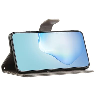 SKALO Samsung A14 4G/5G Owl Tree Plånboksfodral - Grå