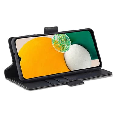 SKALO Samsung A14 4G/5G LC.IMEEKE Plånboksfodral i PU-Läder - Svart