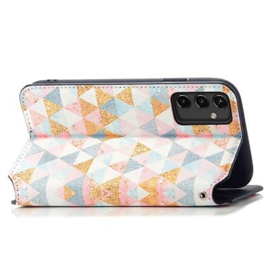 SKALO Samsung A14 4G/5G CASENEO Premium Cut Plånbok med Motiv - Motiv 2
