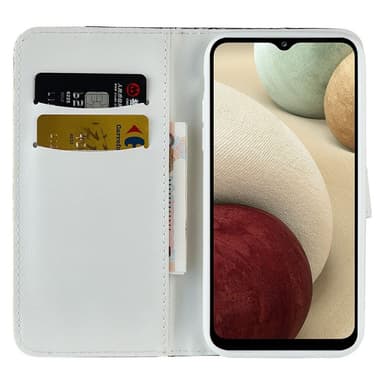 SKALO Samsung A54 5G Glitter design Plånboksfodral - Lila