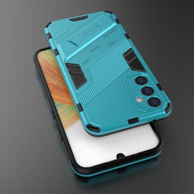 SKALO Samsung A34 5G Armor Hybrid BIBERCAS Skal - Turkos