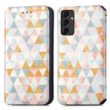 SKALO Samsung A14 4G/5G CASENEO Premium Cut Plånbok med Motiv - Motiv 2