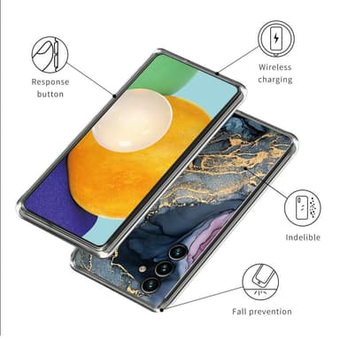 SKALO Samsung A54 5G Marmor TPU-skal - Motiv 6