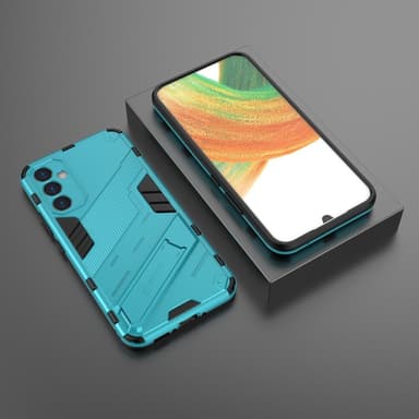 SKALO Samsung A34 5G Armor Hybrid BIBERCAS Skal - Turkos