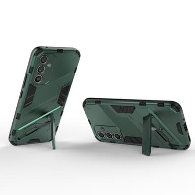 SKALO Samsung A54 5G Armor Hybrid BIBERCAS Skal - Grön