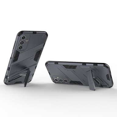 SKALO Samsung A14 4G/5G Armor Hybrid BIBERCAS Skal - Blå