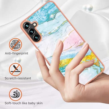 SKALO Samsung A34 5G Marmor TPU-skal - Motiv 4