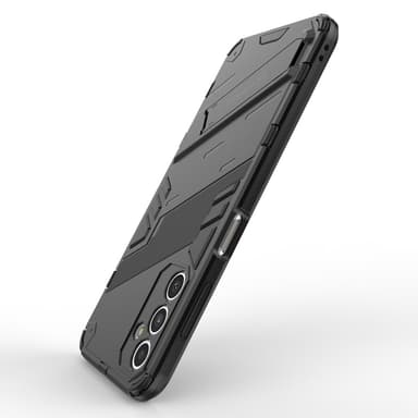 SKALO Samsung A14 4G/5G Armor Hybrid BIBERCAS Skal - Svart